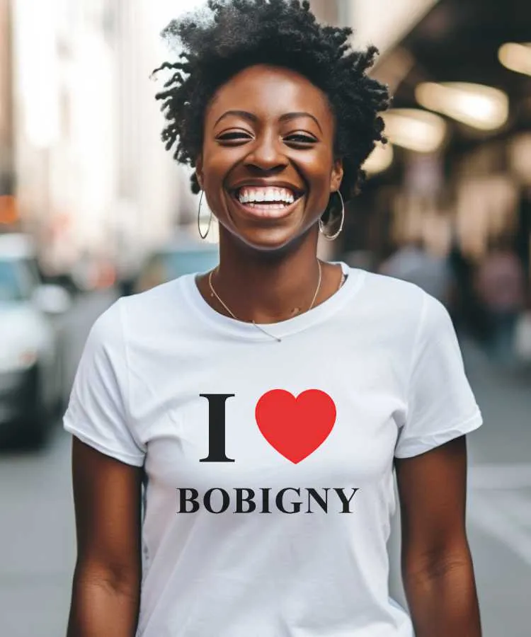 T-Shirt I love Bobigny