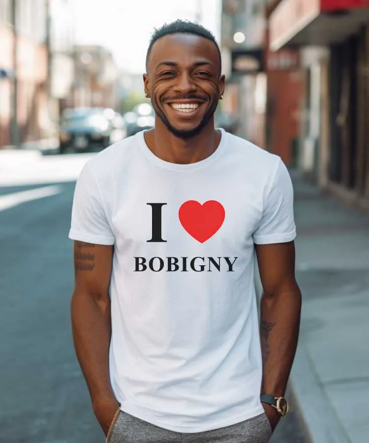 T-Shirt I love Bobigny