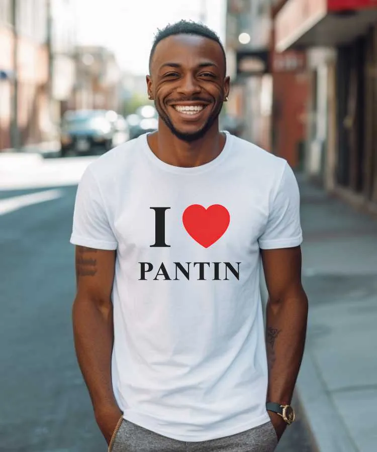 T-Shirt I love Pantin