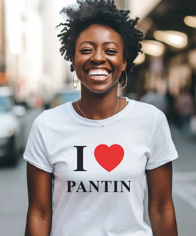 T-Shirt I love Pantin