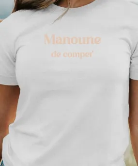 T-Shirt Manoune de compet' Pour femme