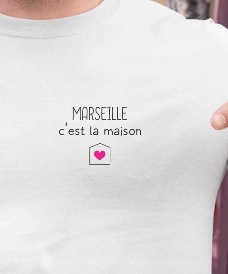 T-Shirt Marseille C'est la maison