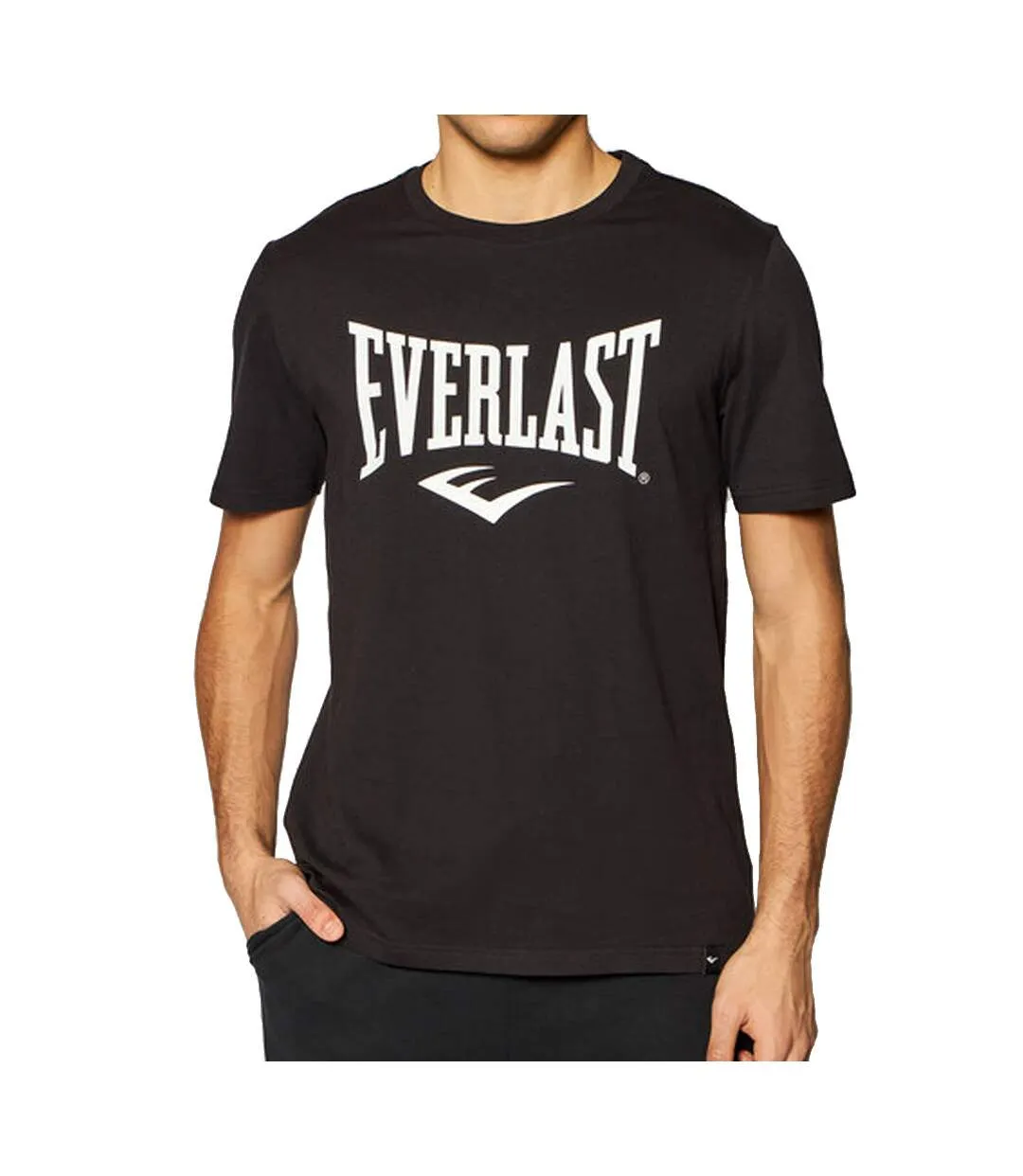 T-shirt Noir Homme Everlast Russel