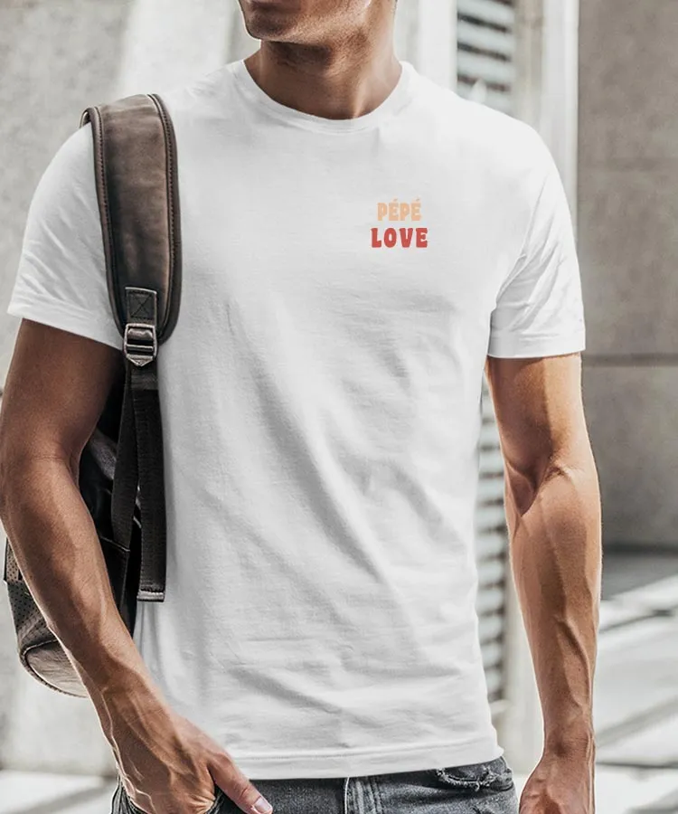 T-Shirt Pépé love Pour homme