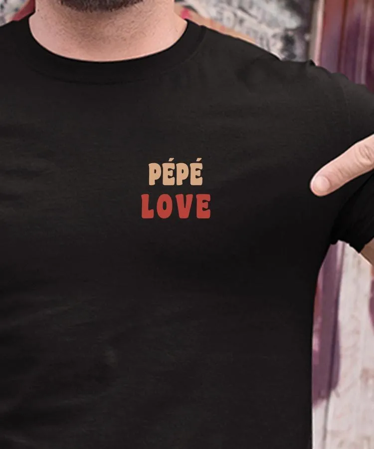 T-Shirt Pépé love Pour homme