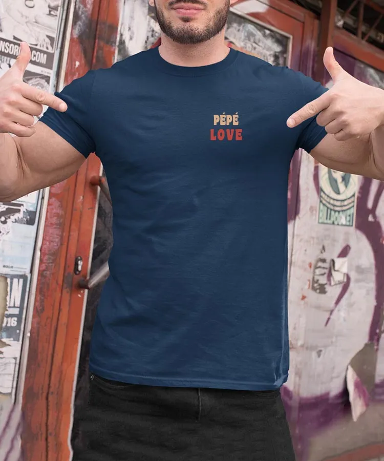 T-Shirt Pépé love Pour homme