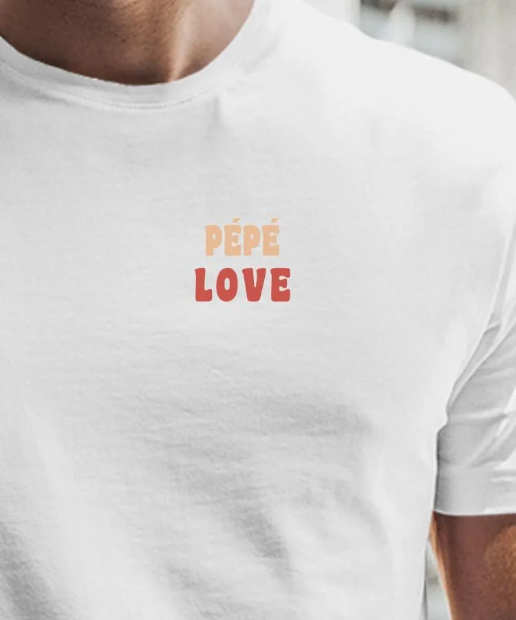 T-Shirt Pépé love Pour homme