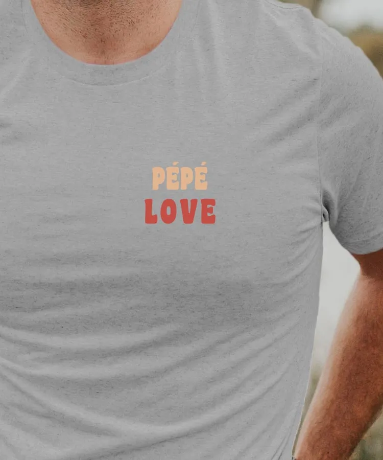 T-Shirt Pépé love Pour homme