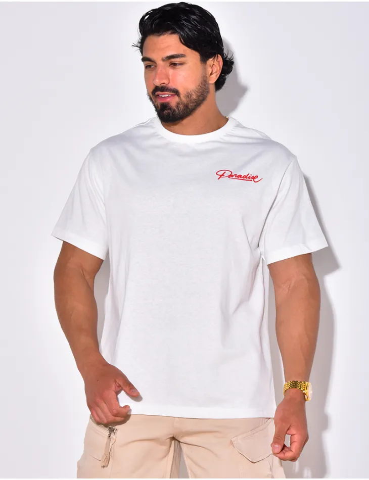 T-shirt " Paradise" / 52325 - JEANS INDUSTRY