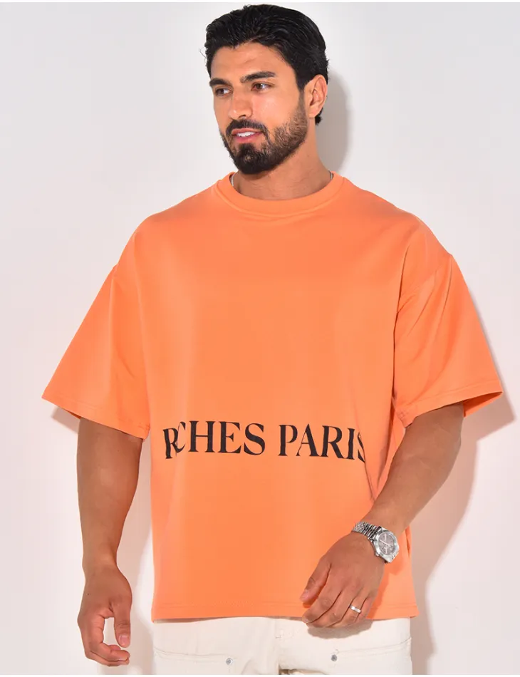 T-shirt "Riches Paris" / 62497 - JEANS INDUSTRY