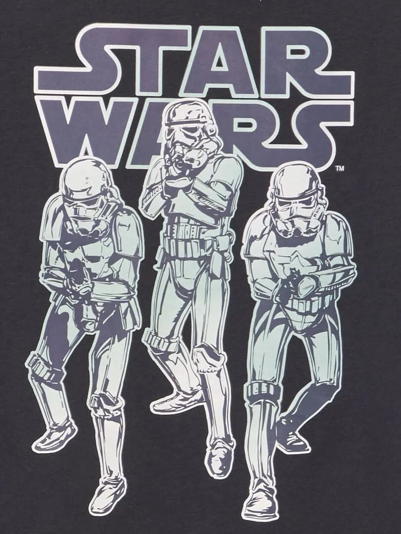 T-shirt 'Star Wars' - So Easy - Gris