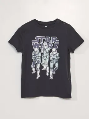 T-shirt 'Star Wars' - So Easy - Gris