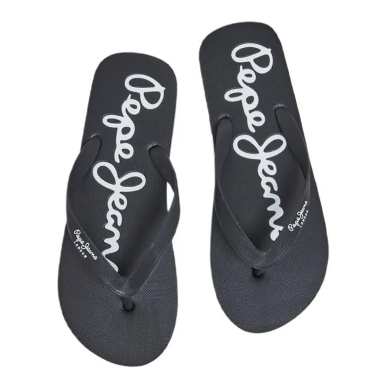 Tongs Pepe Jeans Bay Beach Basic M PMS70128 le noir