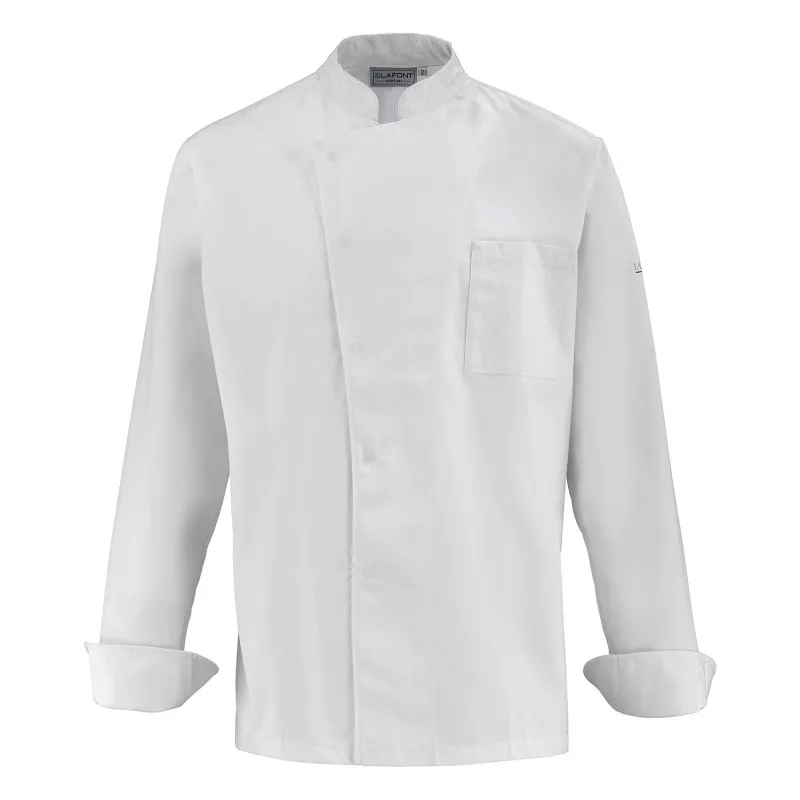 Veste de cuisine col officier coloré Lafont | Vêtements cuisine homme