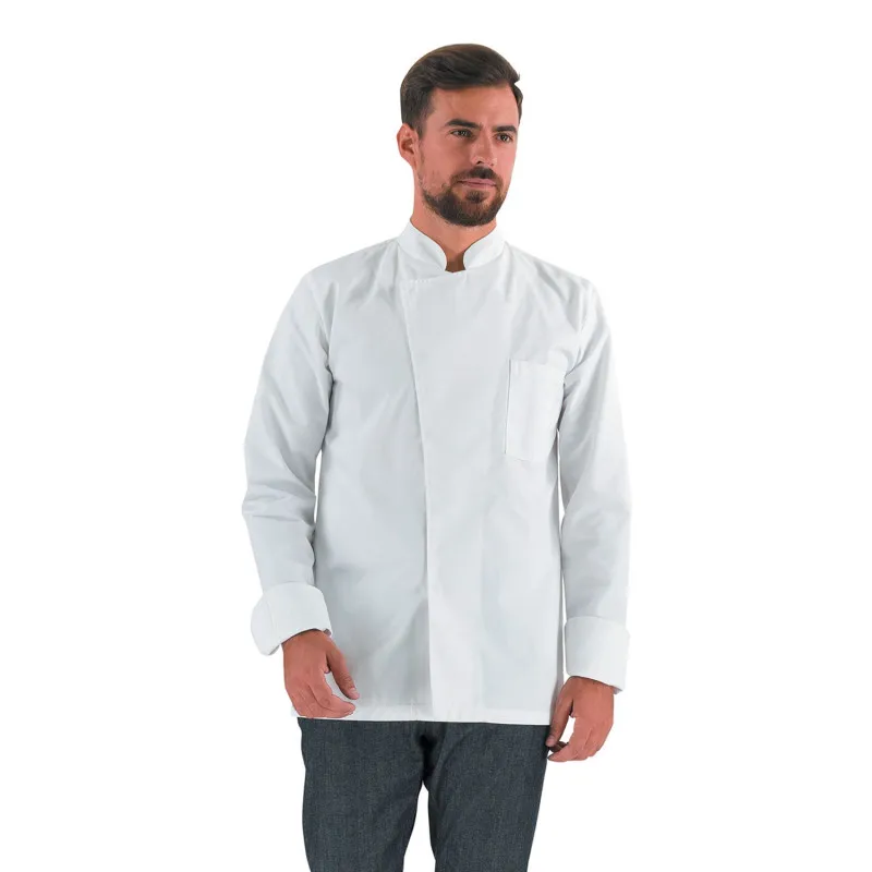 Veste de cuisine col officier coloré Lafont | Vêtements cuisine homme