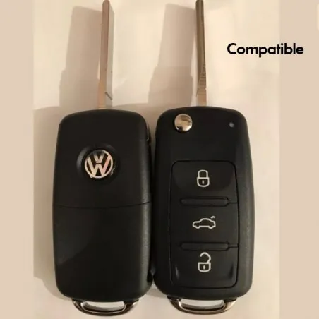 VW Golf 6 GTI Car Key Shell Carbon Fiber